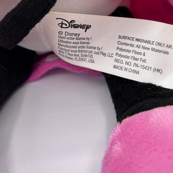 Disney Minnie Mouse Plush 12+" Pink Polka Dots Stuffed Toy TALKS & SINGS - Picture 7 of 10
